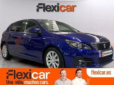 Usado Peugeot 308 Active 130 CV (95 kW) 2020 Azul Berlina