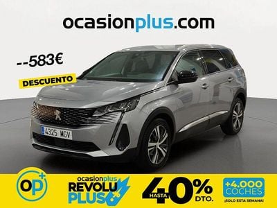 Usado Peugeot 5008 Allure 130 CV (95 kW) 2023 Gris SUV