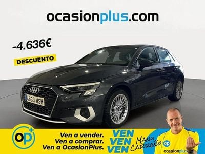 Usado Audi A3 Advanced Plus 116 HP (85 kW) 2024 Cinzento Sedan