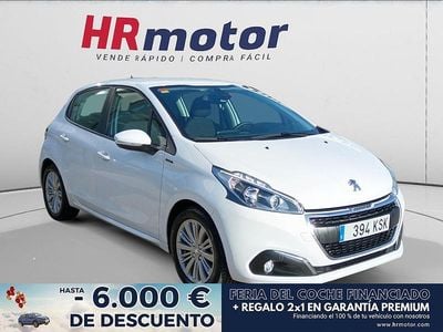 Blanco Usado 2018 Peugeot 208 Signature Sky Utilitario | 9990 € (Precio justo)