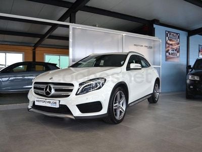 Usado Mercedes GLA220 AMG line 170 CV (125 kW) 2016 Blanco SUV