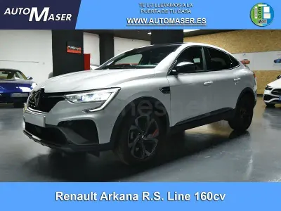 Usado Renault Arkana RS Line 160 CV (117 kW) 2021 Blanco SUV