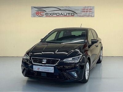 Usado Seat Ibiza FR 110 CV (80 kW) 2022 Negro Berlina
