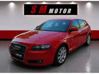 Usado Audi A3 Sportback Ambition 140 CV (102 kW) 2007 Rojo Utilitario
