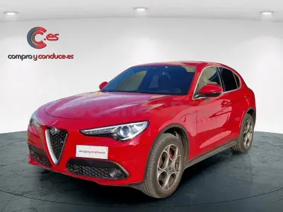 Usado Alfa Romeo Stelvio Edizione Speciale 210 CV (154 kW) 2017 Rojo SUV