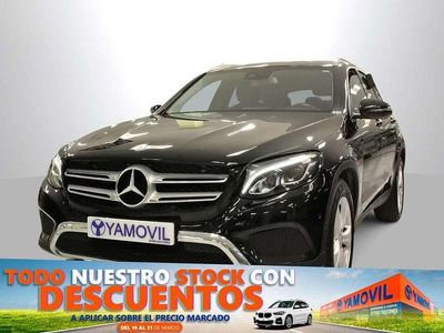 Usado Mercedes GLC220 170 CV (125 kW) 2016 Negro SUV
