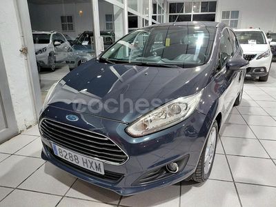 Azul Usado 2014 Ford Fiesta Titanium Berlina | 7900 € (Un poco caro)