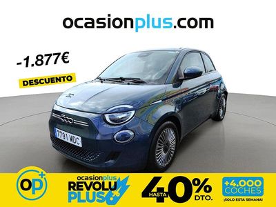 Usado Fiat 500e Icon 86 kW (118 CV) 2022 Azul Utilitario