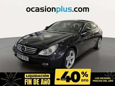 Usado Mercedes CLS350 292 CV (214 kW) 2007 Negro Coupe