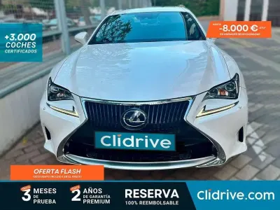 Brugt Lexus RC300h Executive Line 223 HK (164 kW) 2019 Hvid Coupe