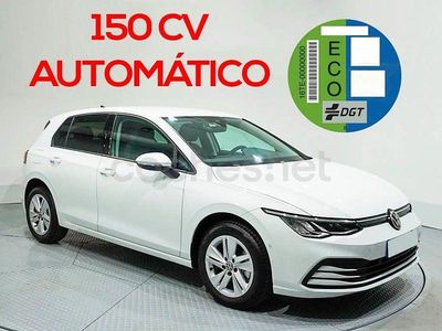 Usado VW Golf VIII Life 150 CV (110 kW) 2021 Blanco Berlina