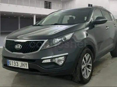 Usado Kia Sportage 136 CV (100 kW) 2015 Gris / plata SUV