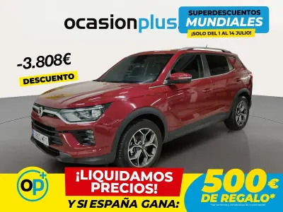 Usado SsangYong Korando 149 CV (109 kW) 2023 Rojo Pickup/Camioneta
