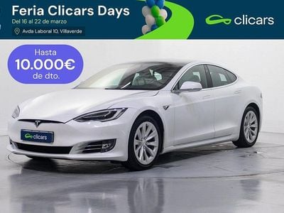 Usado Tesla Model S Long Range AWD 580 kW (789 CV) 2020 Blanco Utilitario