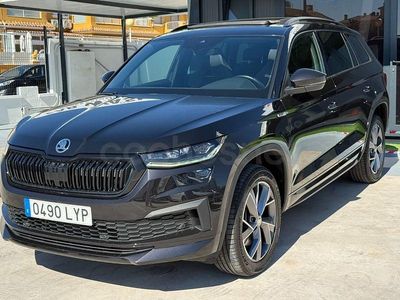 Usado Skoda Kodiaq SportLine 200 CV (147 kW) 2022 Negro SUV