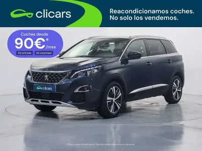 Usado Peugeot 5008 GT-line 131 CV (96 kW) 2018 Azul SUV