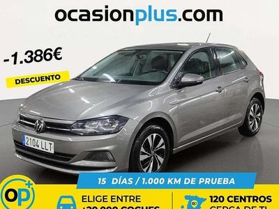 Usado VW Polo Advance 95 CV (69 kW) 2020 Gris Utilitario
