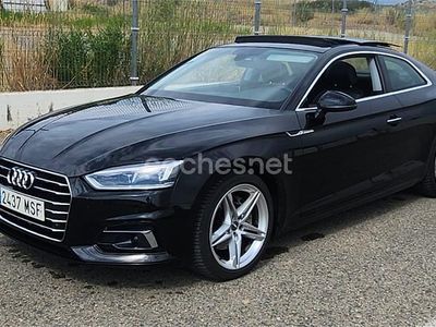 Usado Audi A5 Advanced Plus 190 CV (139 kW) 2017 Negro Coupe