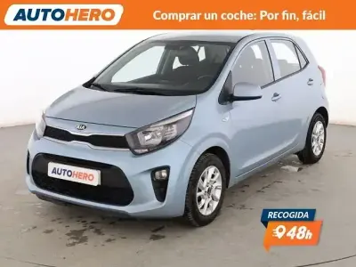 Käytetty Kia Picanto 67 HP (49 kW) 2018 Sininen Viistoperä