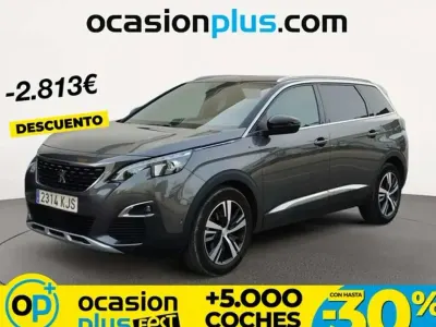 Usado Peugeot 5008 GT-line 120 CV (88 kW) 2018 Gris SUV