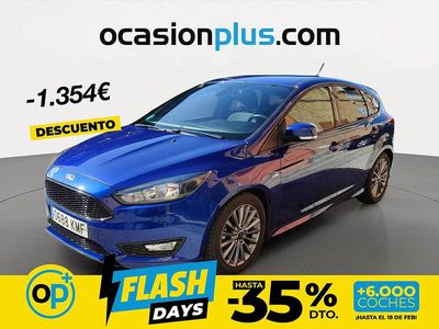Usado Ford Focus ST-Line 120 CV (88 kW) 2018 Azul
