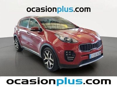 Brugt Kia Sportage GT-Line 136 HK (100 kW) 2017 Rød SUV