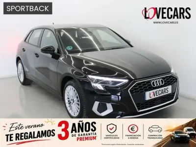 Usado Audi A3 Sportback Advanced 116 CV (85 kW) 2022 Negro Utilitario