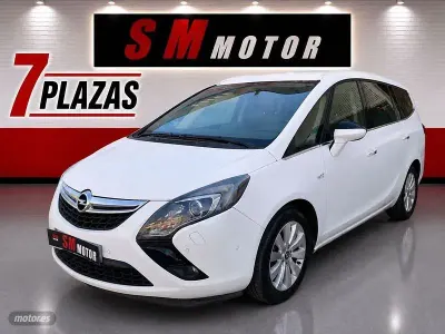 Usado Opel Zafira Excellence 130 CV (95 kW) 2012 Blanco Monovolumen