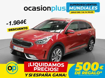 Usado Kia Niro 141 CV (103 kW) 2018 Rojo SUV