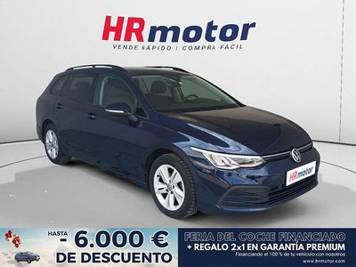 Azul Usado 2021 VW Golf VIII Life Familiar | 18.610 € (Precio justo)