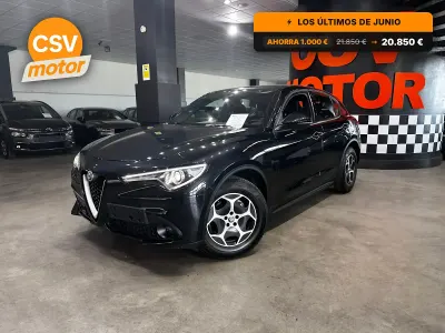 Usado Alfa Romeo Stelvio Veloce 210 CV (154 kW) 2022 Negro SUV