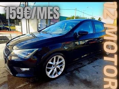 Usado Seat Leon FR 184 CV (135 kW) 2013 Negro Utilitario