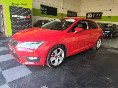 Usado Seat Leon SC Style 150 CV (110 kW) 2013 Rojo Utilitario