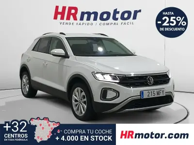 Usado VW T-Roc Life 110 CV (80 kW) 2023 Blanco SUV