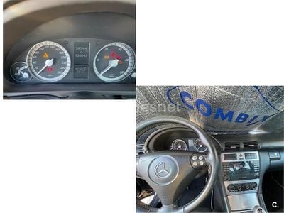 Usado Mercedes C220 Sport Edition 150 CV (110 kW) 2005 Negro Familiar