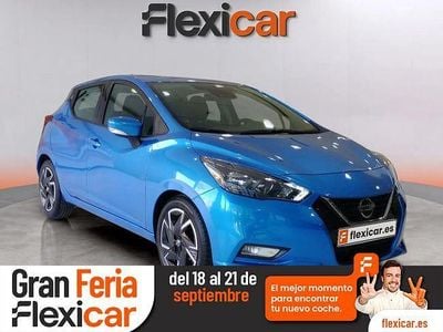 Usado Nissan Micra Acenta 92 CV (67 kW) 2021 Azul Utilitario