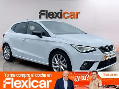 Usado Seat Ibiza FR 110 CV (80 kW) 2021 Blanco Utilitario