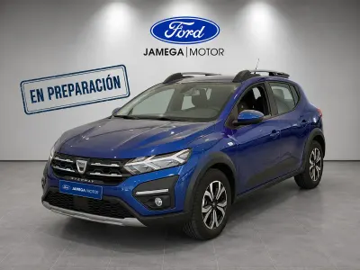 Usado Dacia Sandero Comfort 91 CV (66 kW) 2022 Azul Berlina