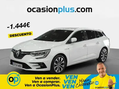 Usado Renault Mégane GrandTour Techno 140 CV (102 kW) 2022 Blanco Familiar