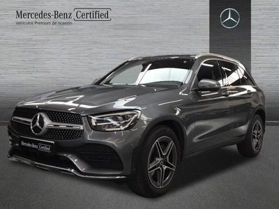 Usado Mercedes GLC200 AMG line 163 CV (119 kW) 2021 Gris / plateado SUV