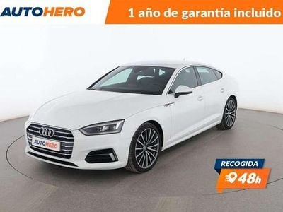 Begagnad Audi A5 Sportback Sport 151 HK (111 kW) 2017 Vit Halvkombi