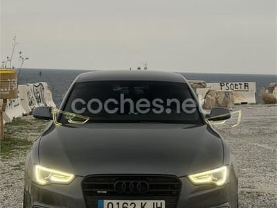 Usado Audi A5 Sportback S-Line 190 CV (139 kW) 2015 Gris / plata Utilitario