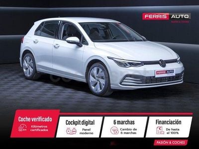 Usado VW Golf VIII Life 116 CV (85 kW) 2021 Blanco Berlina