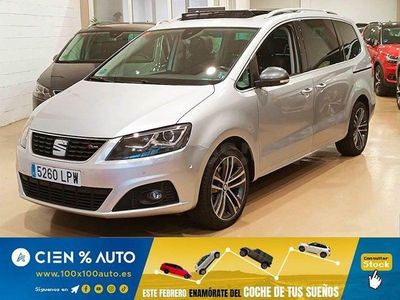 Usado Seat Alhambra 150 CV (110 kW) 2021 Gris / plata Monovolumen