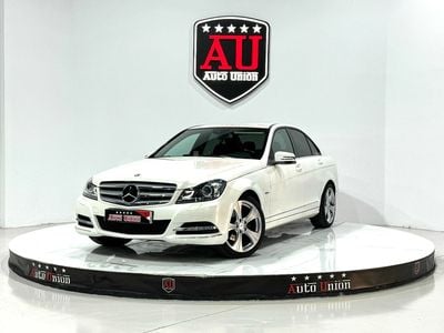 Usado Mercedes C220 Avantgarde 170 CV (125 kW) 2012 Blanco Berlina