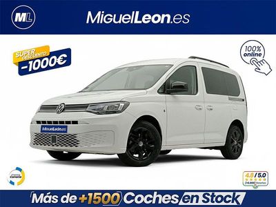 Usado VW Caddy Edition 102 CV (75 kW) 2021 Blanco Monovolumen