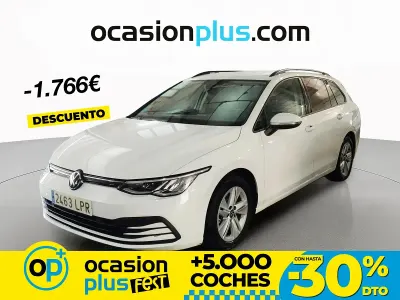 Brugt VW Golf VIII Life 150 HK (110 kW) 2021 Hvid Stationcar