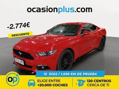 Rojo Usado 2016 Ford Mustang Fastback Coupe | 34.676 € (Un poco caro)