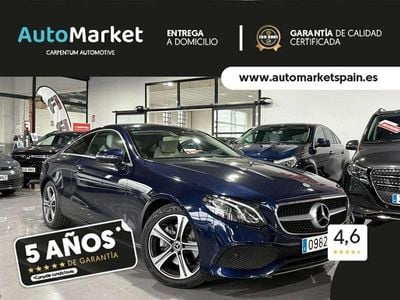 Azul Usado 2019 Mercedes E220 Coupe | 29.800 € (Super precio)