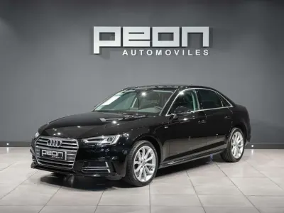 Usado Audi A4 S-Line 150 CV (110 kW) 2018 Negro Berlina